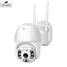 IZIVIEW-IV-Q35WF IP, WiFi, 4 Мп, ИК 20 м, LED 20 м, поворотная, микрофон, динамик 12 В