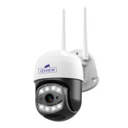 IZIVIEW-R17LU4G IP, 4G, 2 Мп, ИК 20 м, LED 30 м, поворотная, микрофон, динамик 12 В