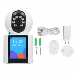 IZIVIEW-IV-V5-20 IP, Видео няня PTZ, WiFi, 3 Мп, ИК 10 м, Экран, Аккумулятор, микрофон, динамик, 5 В