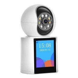 IZIVIEW-IV-V5-20 IP, Видео няня PTZ, WiFi, 3 Мп, ИК 10 м, Экран, Аккумулятор, микрофон, динамик, 5 В